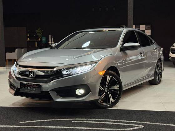 HONDA CIVIC 1.5 16V TURBO GASOLINA TOURING 4P CVT